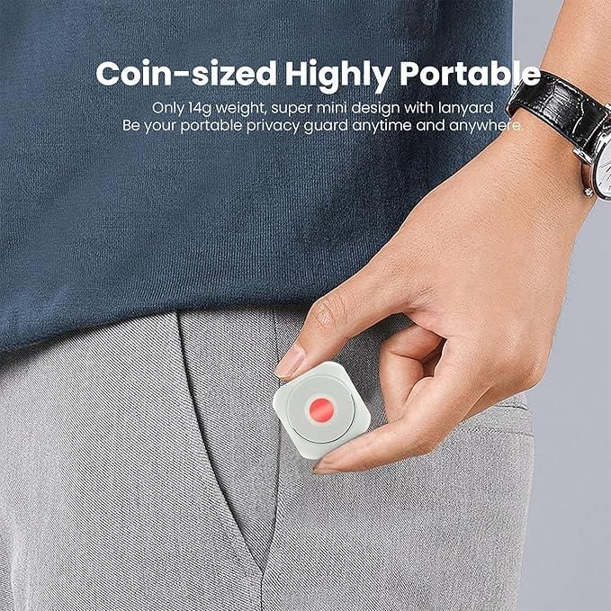 Circuit Pulse Mini Camera Detector – Anti-Spy Wireless Infrared Scanner