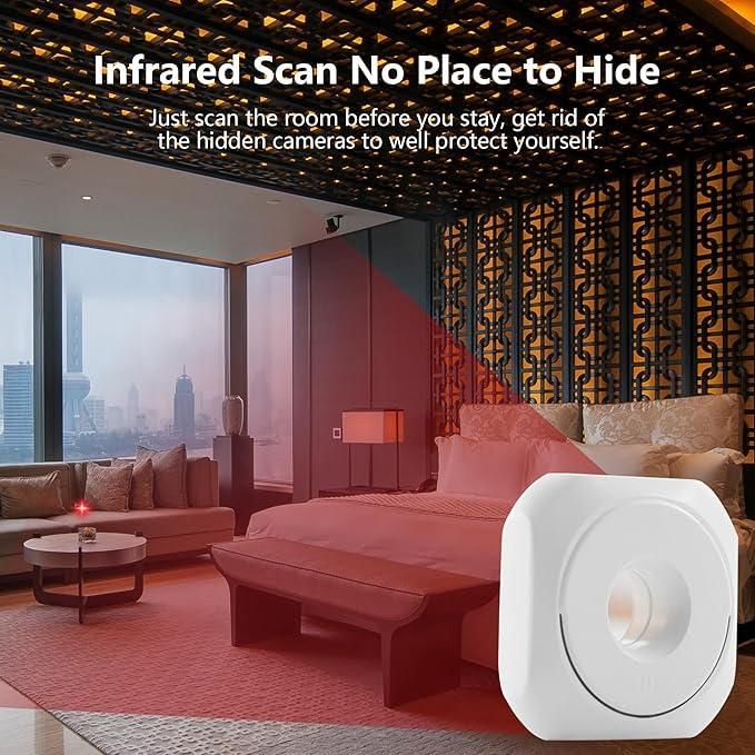 Circuit Pulse Mini Camera Detector – Anti-Spy Wireless Infrared Scanner