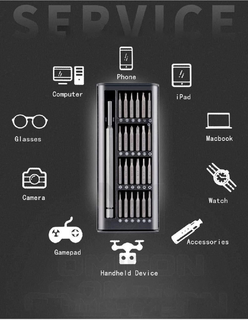 Circuit Pulse 24-in-1 Precision Screwdriver Set – Magnetic S2 Steel Bits