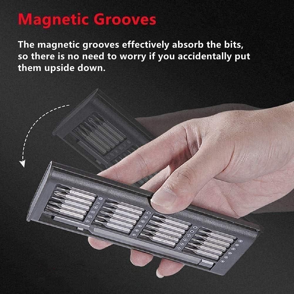 Circuit Pulse 24-in-1 Precision Screwdriver Set – Magnetic S2 Steel Bits