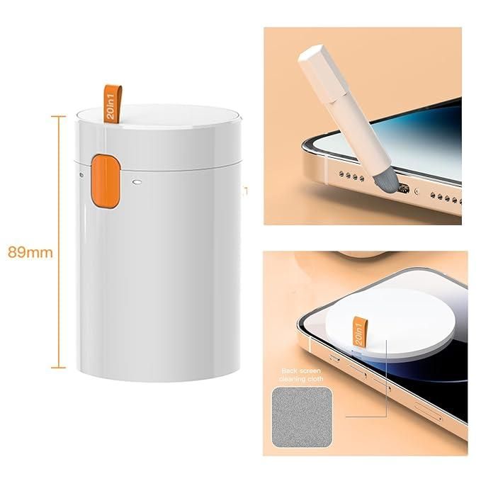 Circuit Pulse 20-in-1 Multipurpose Device Cleaning Kit – White