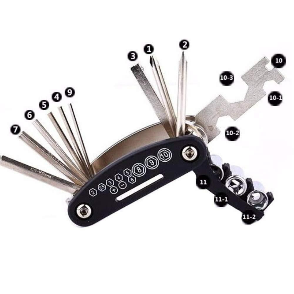 Circuit Pulse 16-in-1 Cycle Repair Multi Tool – Compact Bike Toolkit