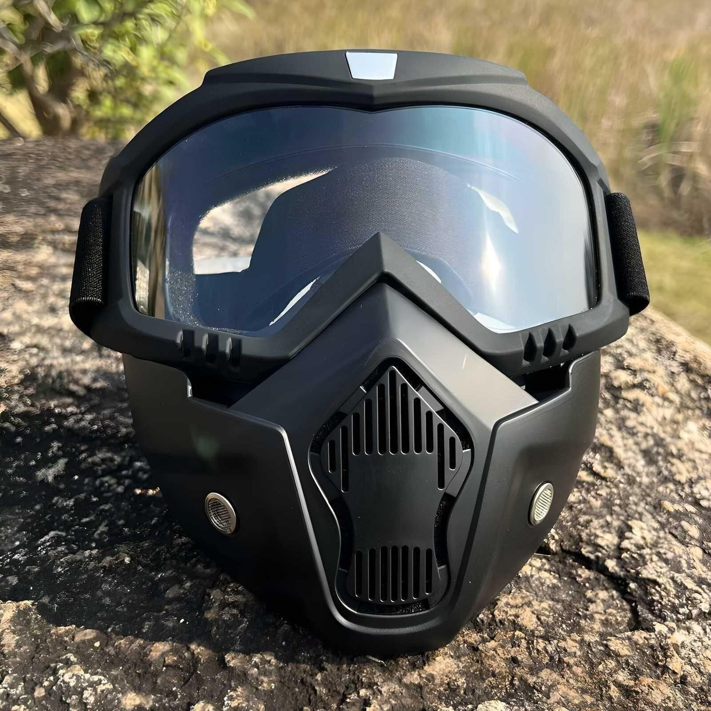 Circuit Pulse UV Protected Full Face Mask for Bikers & Outdoor Riding