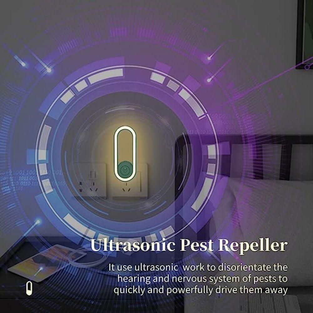 Circuit Pulse Mosquito Killer Bug Zapper Lamp – Ultrasonic, Plug-In