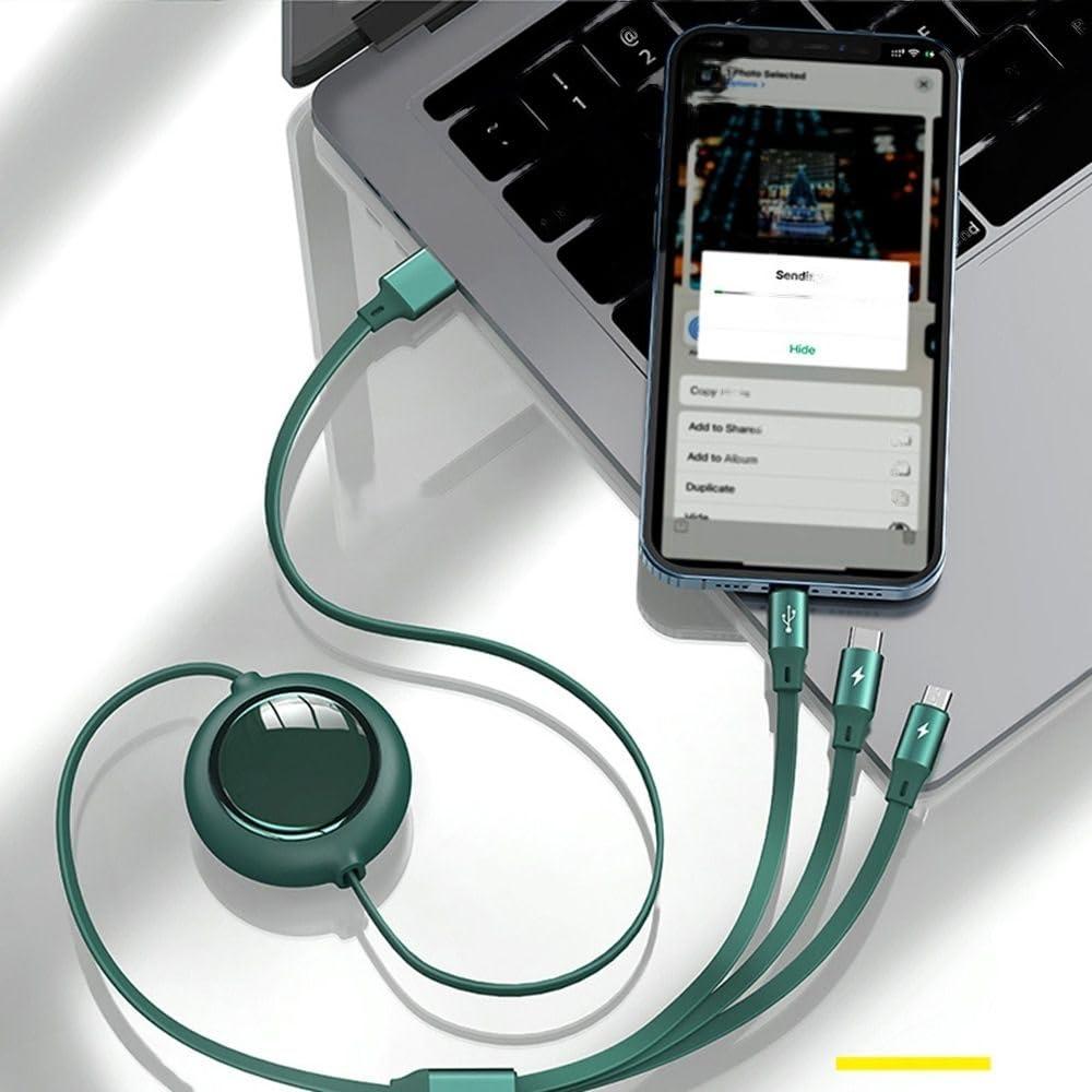 Circuit Pulse 3-in-1 Charging Data Cable – Multi-Device USB Cord