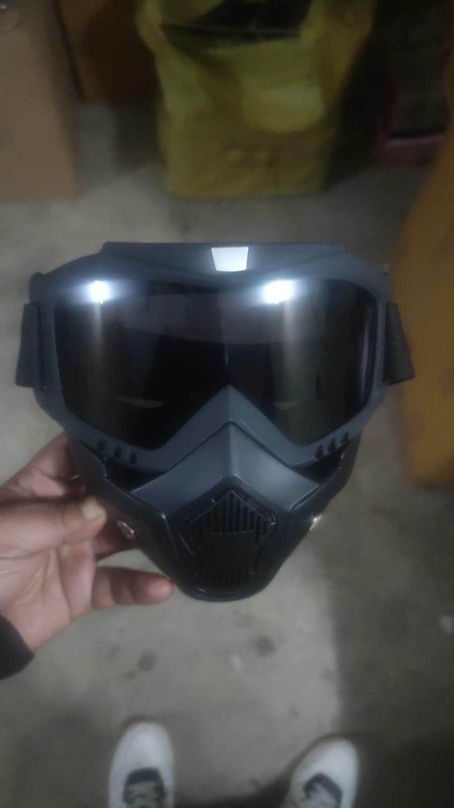 Circuit Pulse UV Protected Full Face Mask for Bikers & Outdoor Riding