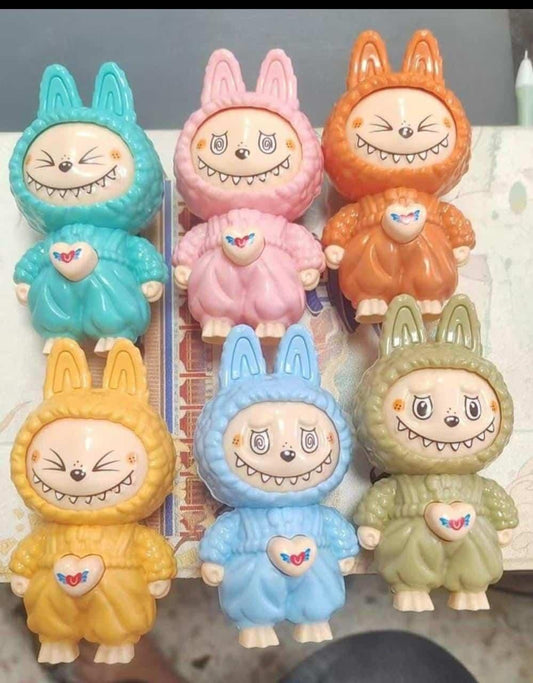 Circuit Pulse Labubu Keychain – Cute Anime Bag & Car Accessory