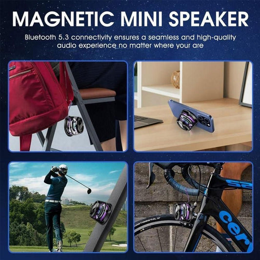 Circuit Pulse Magnetic Bluetooth Speaker – Compact & Portable