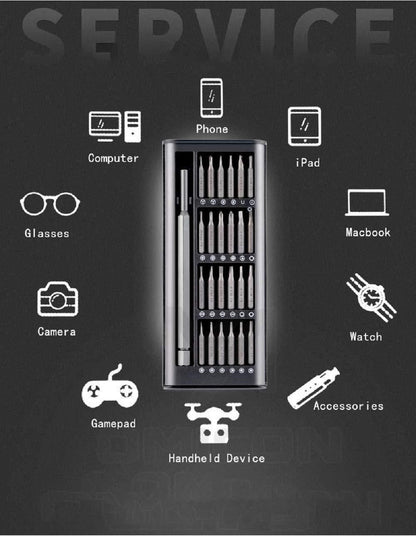 Circuit Pulse 24-in-1 Precision Screwdriver Set – Magnetic S2 Steel Bits