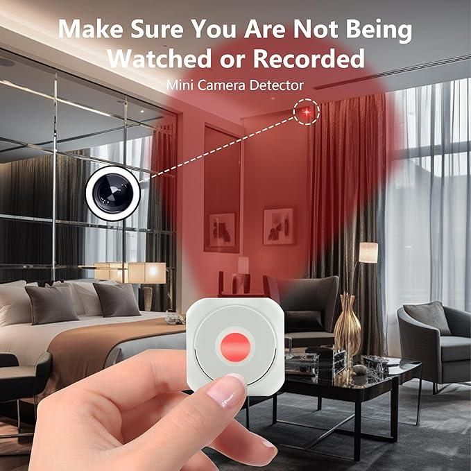 Circuit Pulse Mini Camera Detector – Anti-Spy Wireless Infrared Scanner