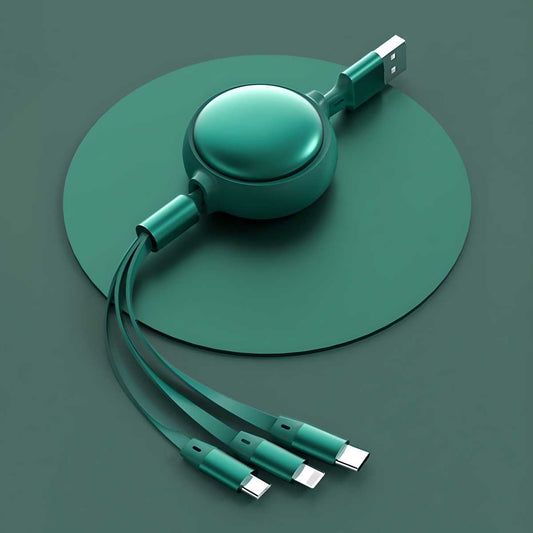Circuit Pulse 3-in-1 Charging Data Cable – Multi-Device USB Cord