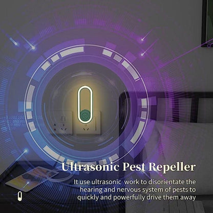 Circuit Pulse Mosquito Killer Bug Zapper Lamp – Ultrasonic, Plug-In