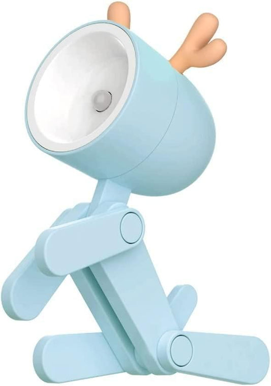 Circuit Pulse Mini LED Desk Lamp – Cute Deer Shape, Multicolor